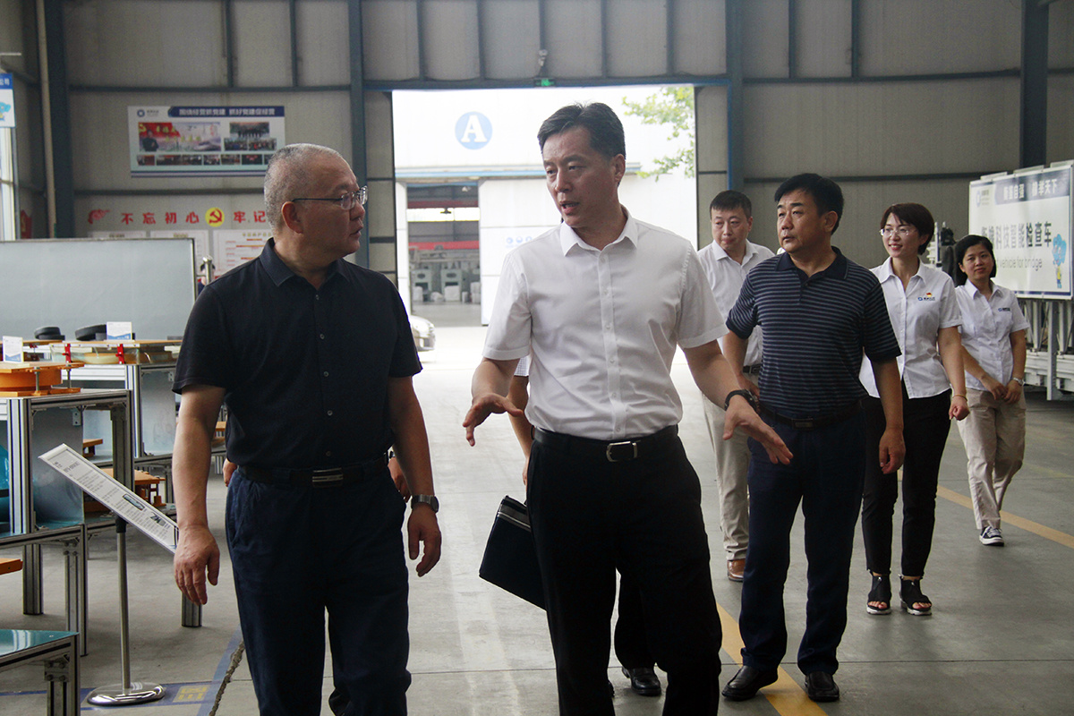 United Front Work minister Shang Li Bing visited the company