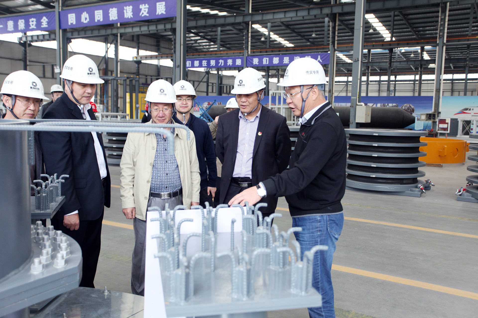 Leaders of Hengshui University visited the company